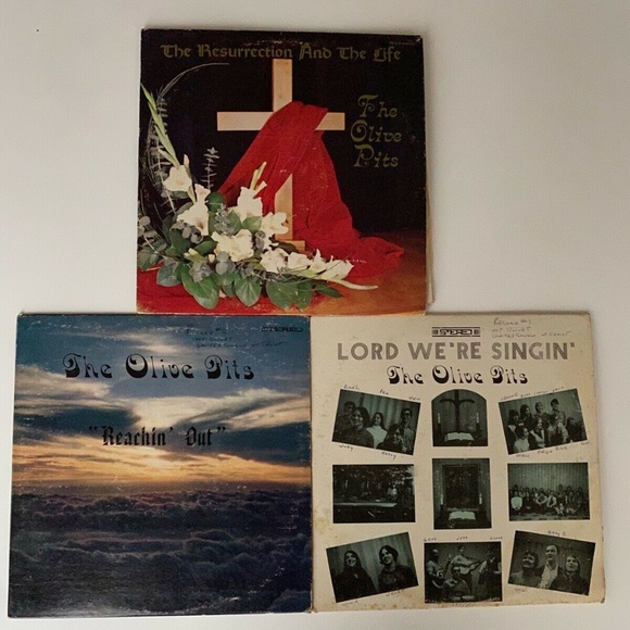 The Olive Pitts Resurrection and Life Reachin' Out Lord We're Singin' LP VG+ - Picture 1 of 5